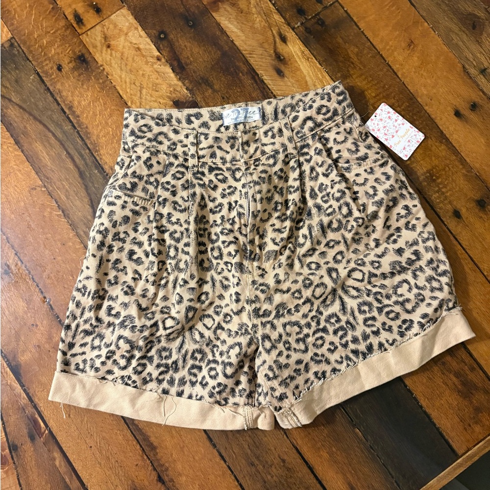 We The Free | Free People Cheetah 🐆 High Waist Shorts